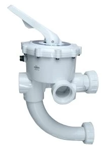 [74999] ASTRAL Vanne side multivoies 1"1/2 Classic blanche avec raccords (ancienne 043010)