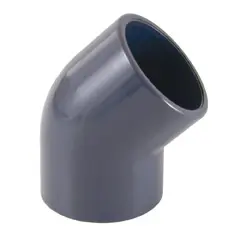 [1342090] PVC Coude PVC-U 45º Ø 90 à coller