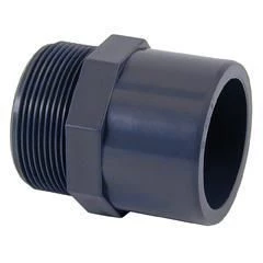 PVC Embout fileté PVC-U femelle à coller x male à visser Ø 32 - 25 x ¾˝