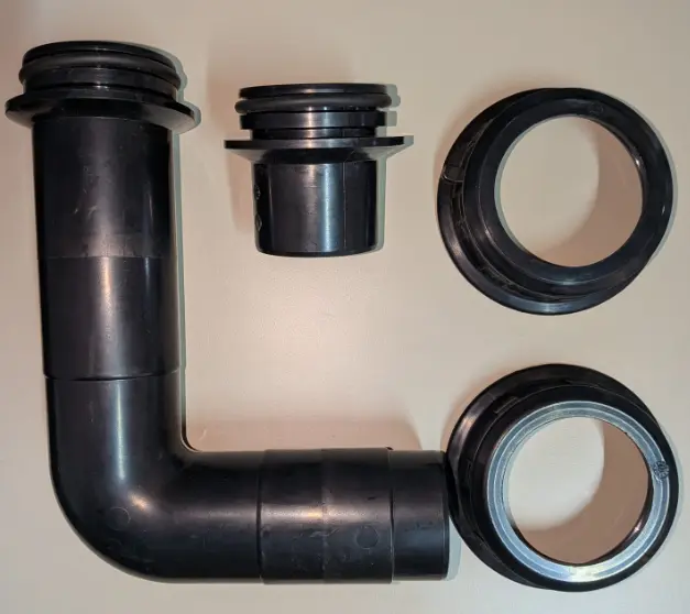 [17.0856] PRAHER Kit jonction vanne AST 2'' à coller 17.0856