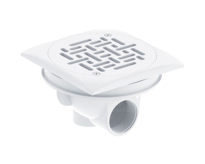 [301021070] WELTICO Bonde de fond DESIGN béton/liner blanche