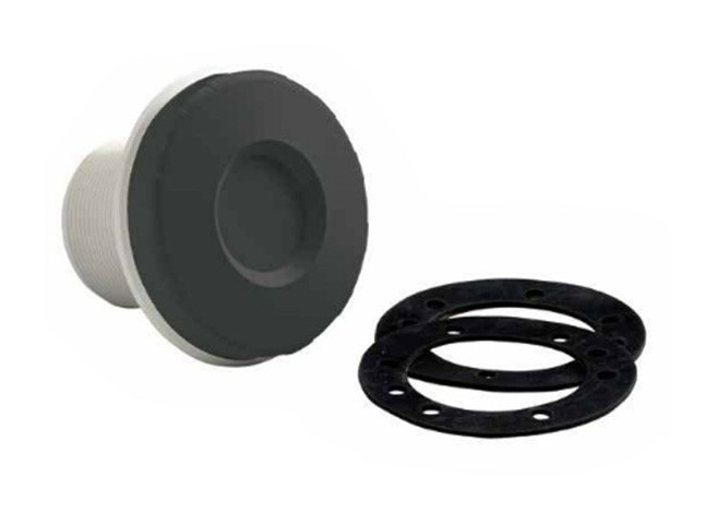 [34411CL144] ASTRAL Prises balai Easyline pour piscine liner GRIS ANTHRACITE