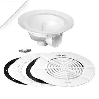 [41015000] BWT Bonde de fond, liner/béton BL311-BB310, BLANC