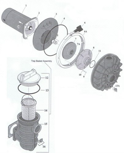 STA-RITE Joint de distributeur pompe P2R