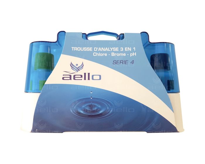 AELLO Trousse d'analyse pH et Chlore/Brome Série 4