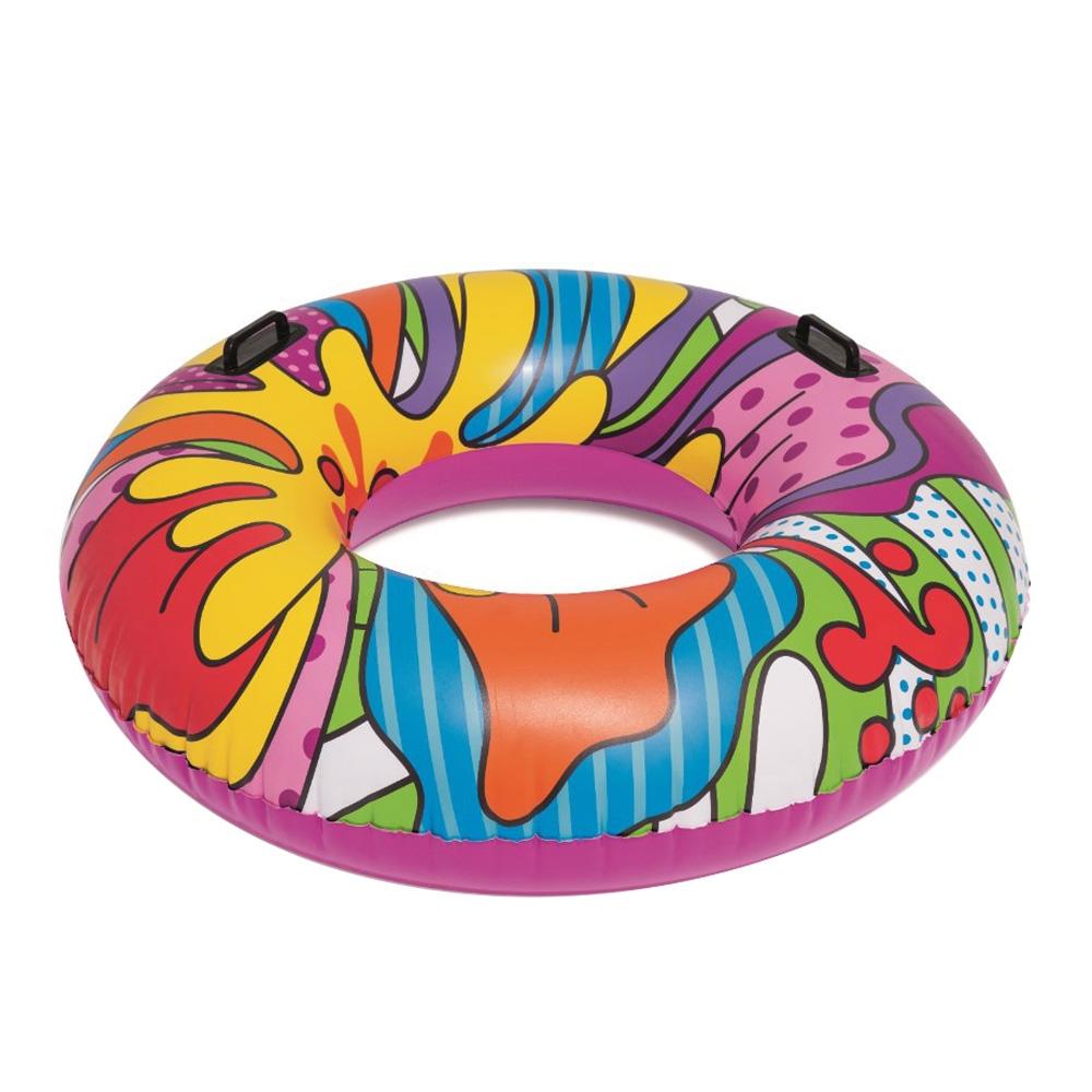 [609036125] BESTWAY Bouée POP ronde Art Collection 119 cm