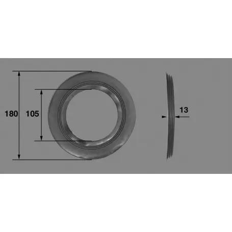 POOL'S Joint soufflet projecteur