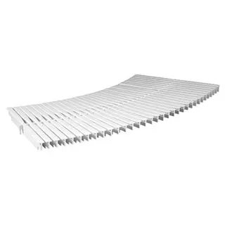 BWT Grille de gouttières de 33 barrettes de 295 x 34 mm - Blanc