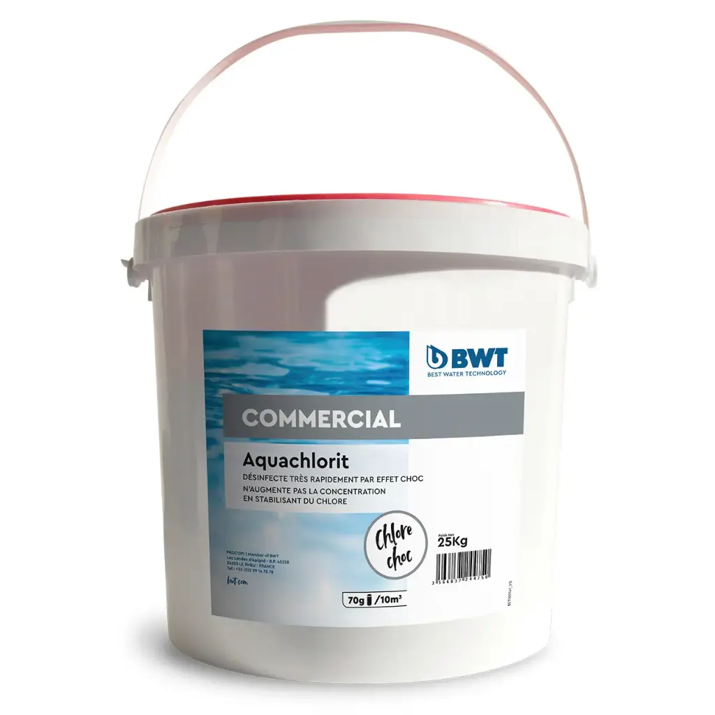 [8790410] BWT COMMERCIAL Aquachlorit granulés - 25 Kg