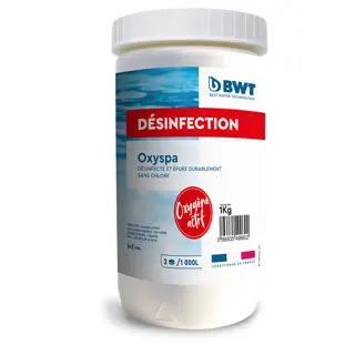 [8832101] BWT Désinfectant pour Spa pastilles de 20gr Oxyspa 1Kg