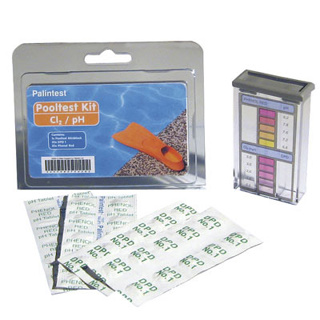 [885200] Trousse d'analyses visuelle Cl - pH, DPD