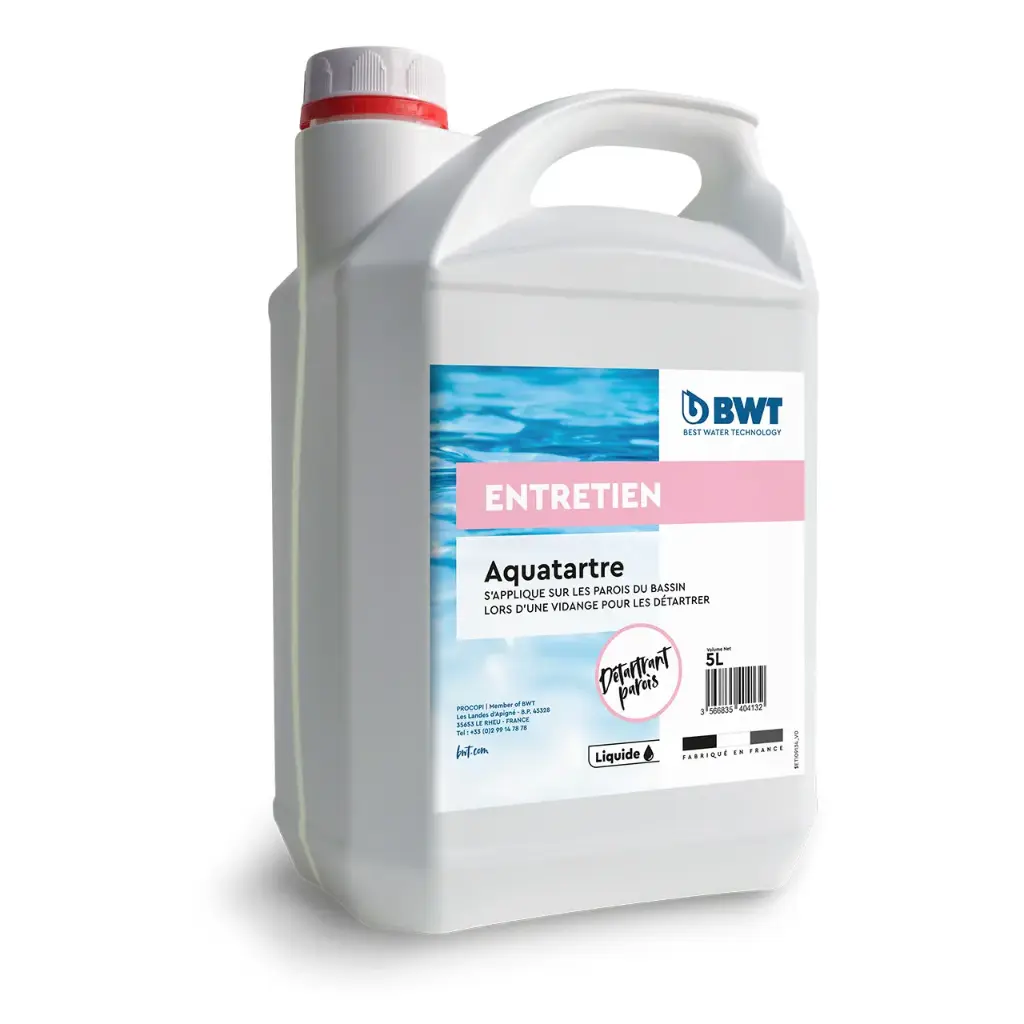 [8875105] BWT Nettoyant détartrant piscine Aquatartre - 5 Litres