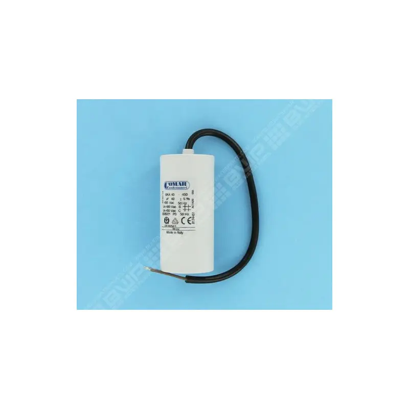 [8174451] COMAR Condensateur MKA 40µF 450V 45x94 avec câble 250mm long