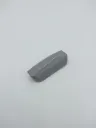 AQUALIFE Bouchon de finition 10" DROIT GRIS FONCE