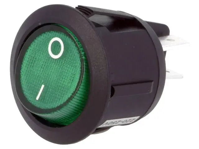 [MPAX0106] Interrupteur voyant VERT O/I