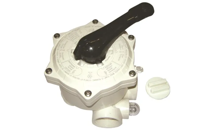 PERAQUA PRAHER Vanne side multivoies SM10-3 1"1/2 blanche - 100% à visser (sans liaisons)