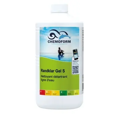 [SPRAY] CHEMOFORM Nettoyant Randklar gel pour boudins et ligne d'eau - 1 litre