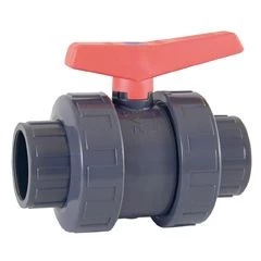 [02453] PVC Vanne à boisseau PVC-U à coller Ø 20 mm