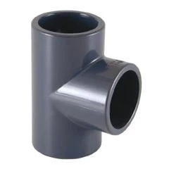 PVC Té PVC-U 90º à coller diamètre 50 mm