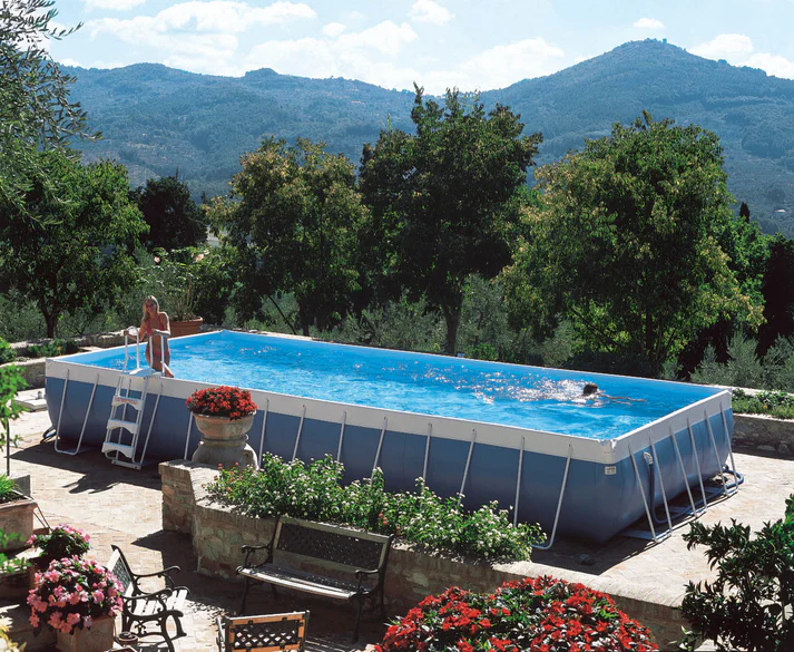 [KITPOP612BLGS] LAGHETTO Piscine POP! 612 Bleu Laghetto