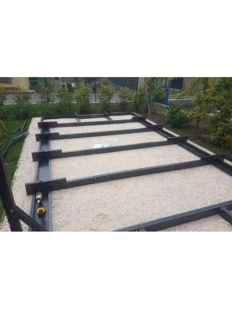 [DVC48KITTB / 69629] LAGHETTO Kit embase pour montage direct sur sol - DOLCEVITA 4x8