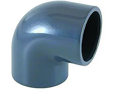[PV01050] PVC Coude PVC-U 90º Ø 50 à coller AQUALINE