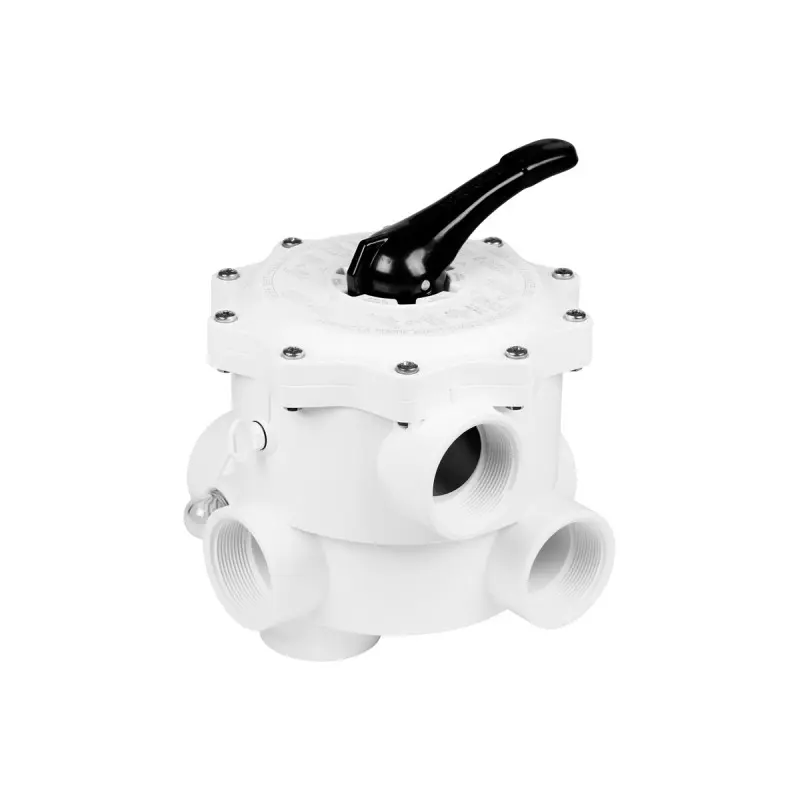 [131029] LACRON Vanne side multivoies SM20-3 2" blanche - 100% à visser (sans liaisons)