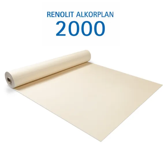 ALKORPLAN 2000 Pvc armé 150/100ème couleur SABLE rouleau de 41,25 m2 (25m x 1,65m)