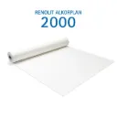 ALKORPLAN 2000 Pvc armé 150/100ème couleur BLANC rouleau de 41,25 m2 (25m x 1,65m)