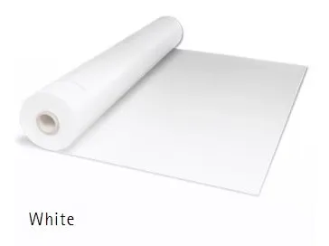 ALKORPLAN 1000 Pvc armé 150/100ème couleur BLANC rouleau de 41,25 m2 (25m x 1,65m) NON VERNI