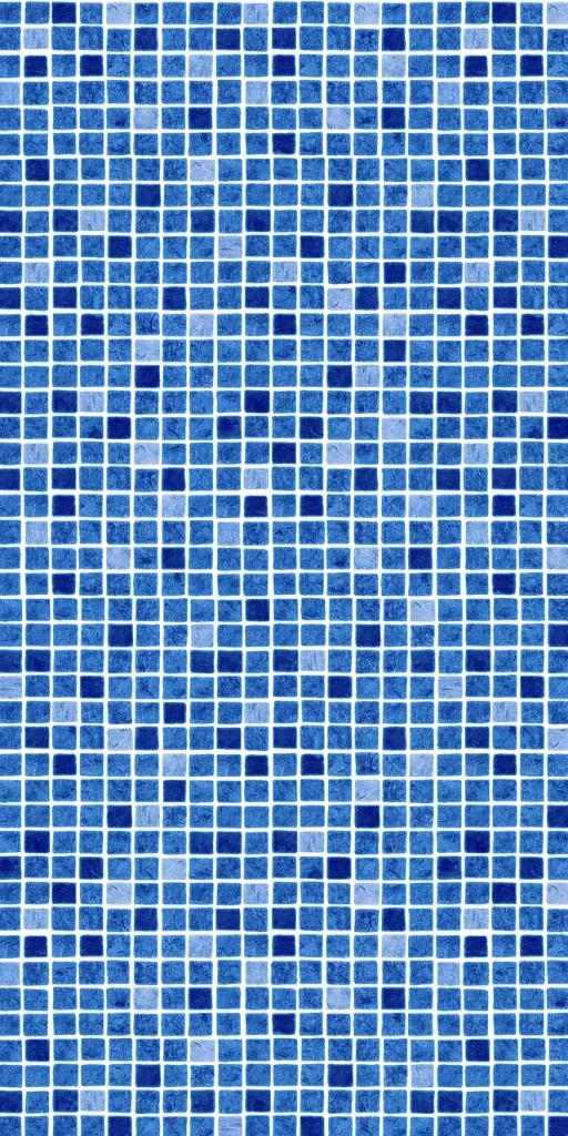 [41098800] CGT ALKOR AQUADECOR Pvc armé 150/100ème CYRUS mosaïque bleue rouleau de 41,25 m2 (25m x 1,65m)