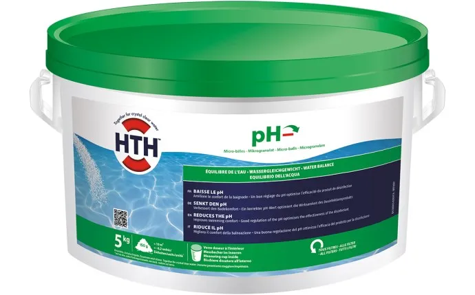 [AWC-500-6576] HTH pH moins micro-billes 5 Kgs