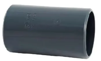 [M50L] PVC Manchon long PVC à coller D50 16 bars