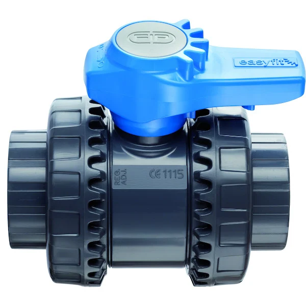 FIP PVC Vanne à boisseau PVC-U à coller PN16 Ø 63mm