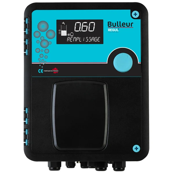 REGUL'ELECTRONIQUE Coffret de régulation niveau pour piscine débordement BULLEUR