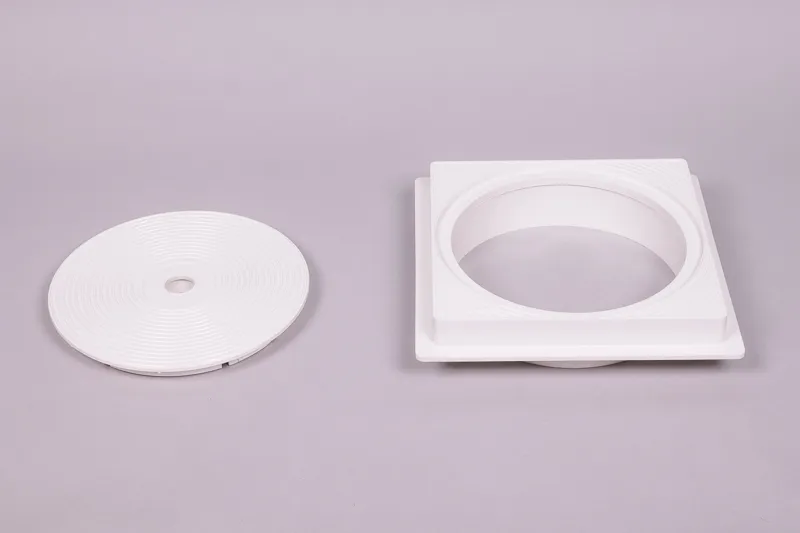 ASTRAL Couvercle skimmer standard rond + cadre carré