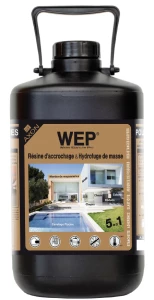 [WEP5L] WEP Water Etanche Pro, résine d'acrochage 5 l - 6,2kg