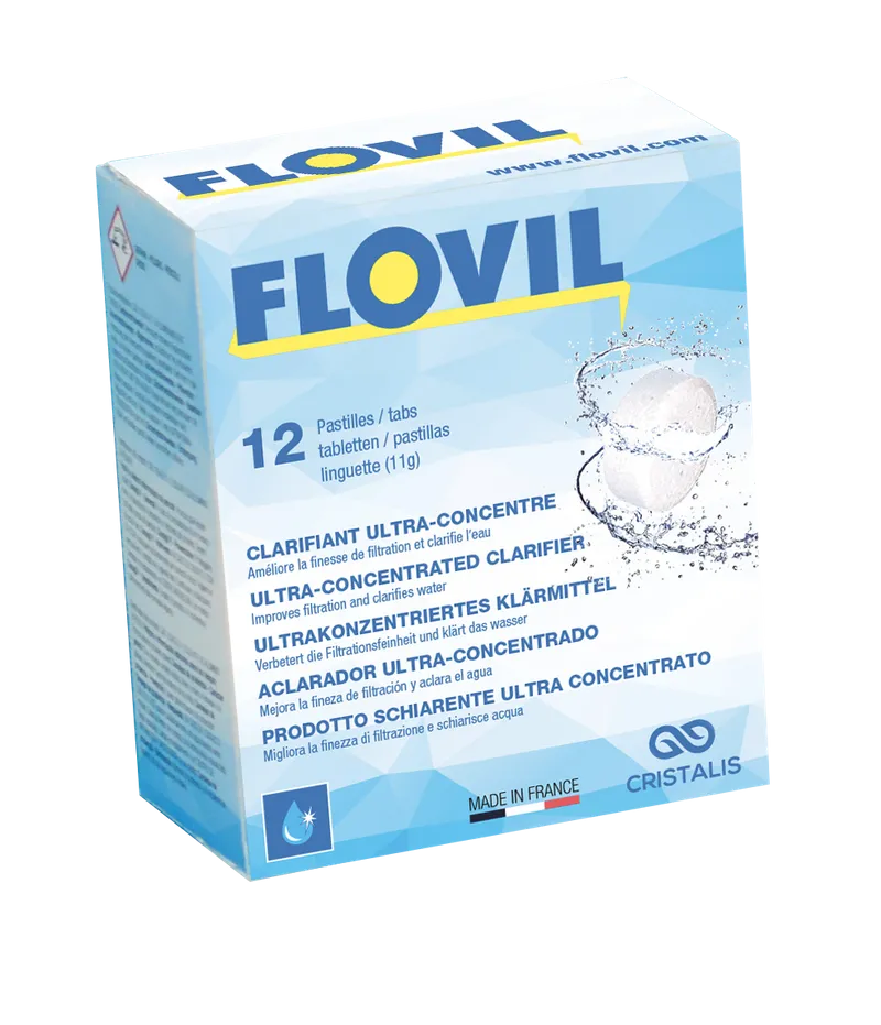 [62929BT] FLOVIL Floculant 12 Pastilles
