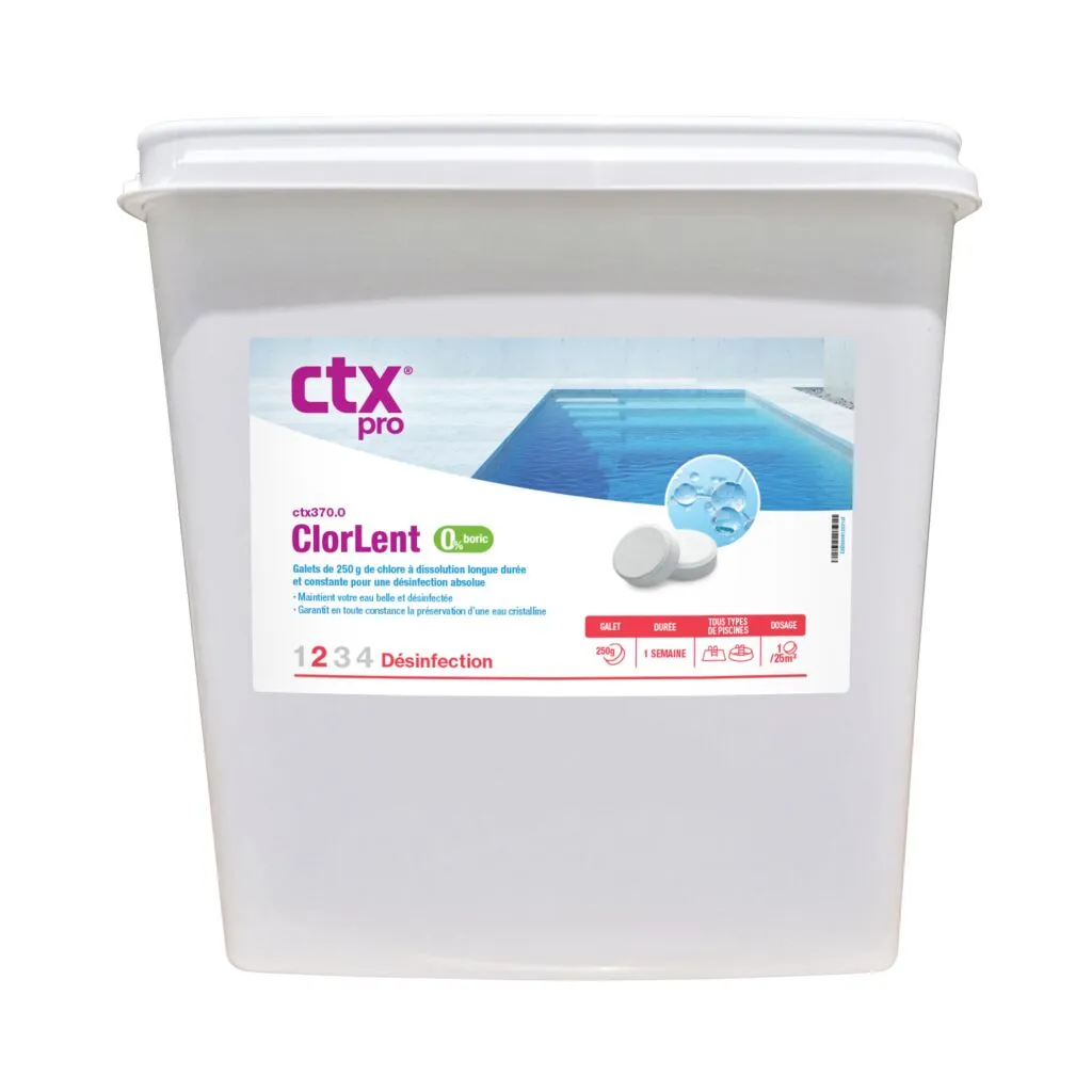 [137010SB] CTX-370 Chlore Lent galets 250g 10Kgs