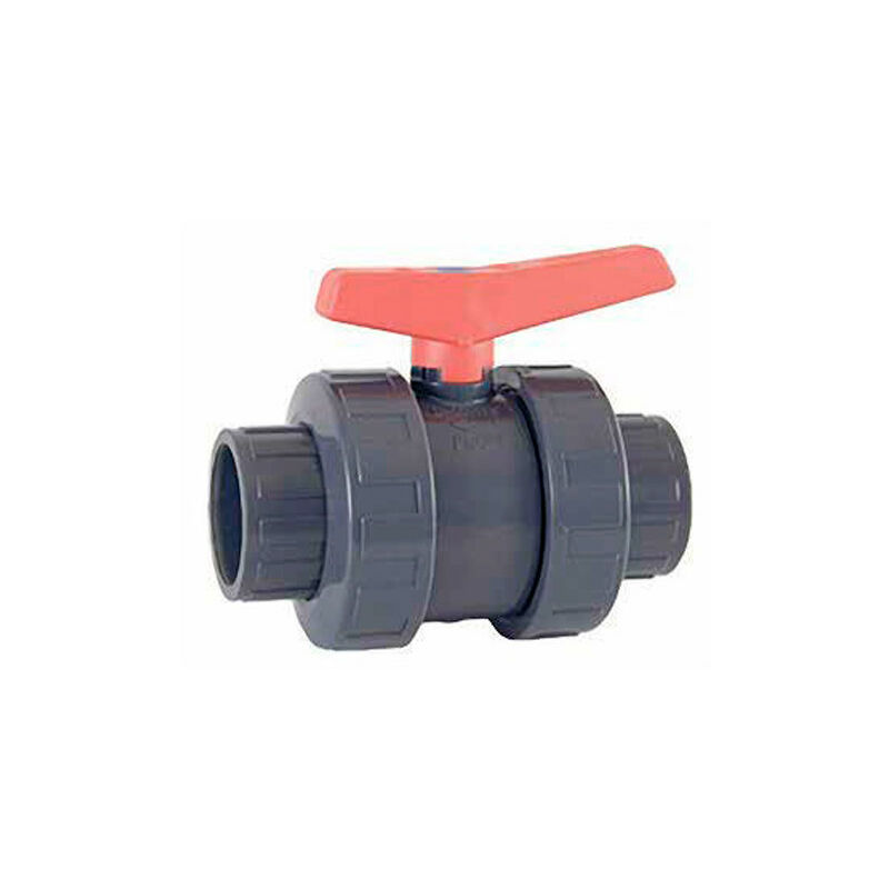 PVC Vanne à boisseau PVC-U à coller Ø 40 mm