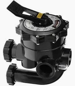 HAYWARD Vanne 2 pouces POWERLINE Vanne side multivoies FG Series 2" avec liaisons entraxe 210 mm pour filtre à sable FG et NC D.780