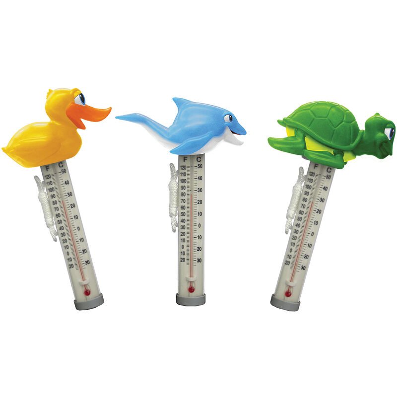 KOKIDO Thermometre animaux modèle aléatoire : canard, dauphin, tortue