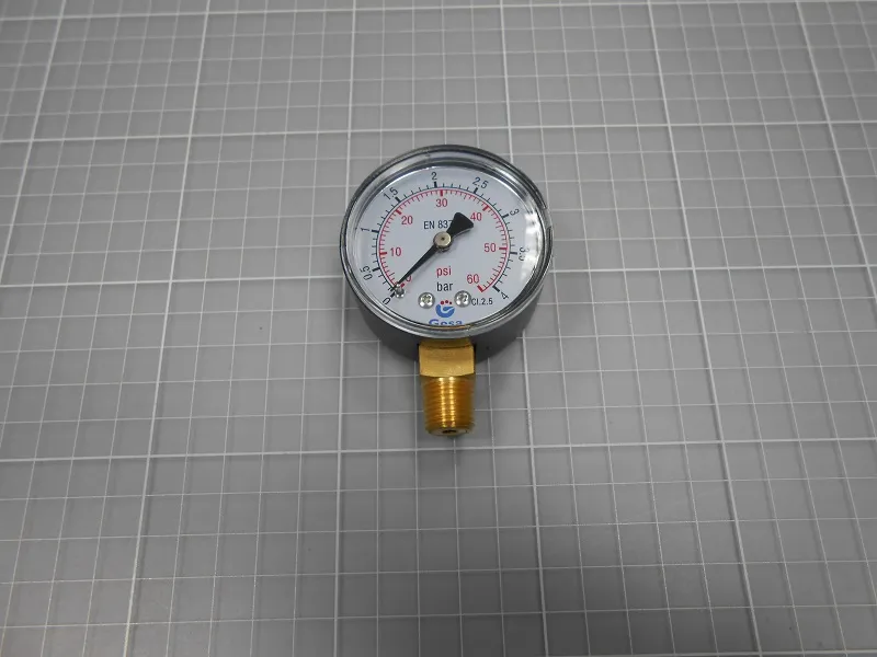 [CE04010015] SNTE Manomètre radial 1/4" avec cadran D.50 mm - 4 bars