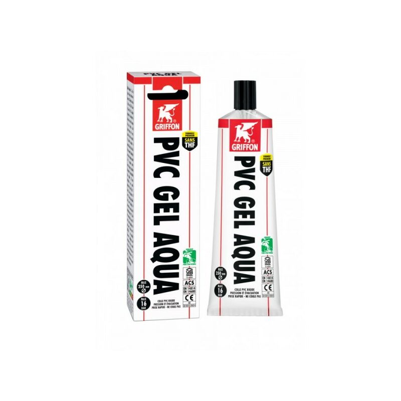 [BIS-560-0044] GRIFFON Colle PVC Gel Aqua - Tube De 125 Ml