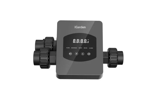 IGARDEN iWash vanne automatique universelle à 6 ports multiples pour filtres à montage latéral