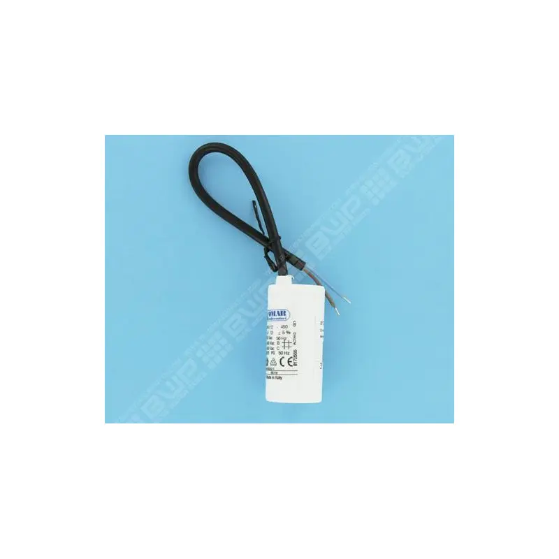 [8172448] COMAR Condensateur type MKA 10 µF - 30x70 mm  450 VAC avec câble de 250 mm