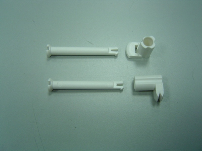 ASTRAL Vis en plastique ABS d'enjoliveur de projecteur (x2)