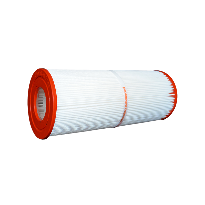 PLEATCO Cartouche de filtration D.127 mm - H.337 mm - Ouverte haut D.60 mm et bas D.60 mm (25 sq.ft)