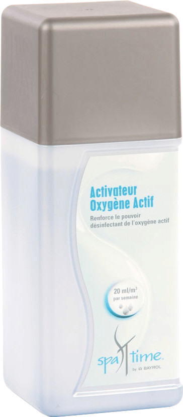 BAYROL - Activateur oxygène actif liquide 1l pour spa spa time