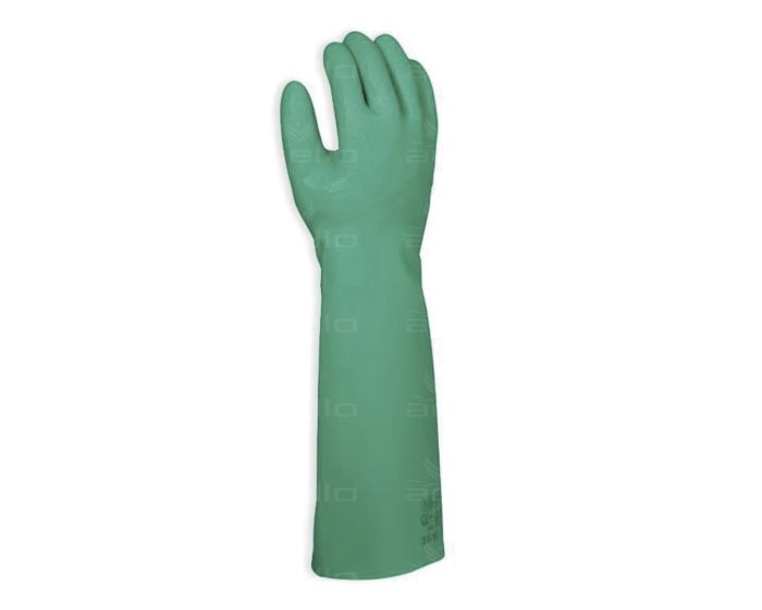 Paire de gants fins étanches protection du bras 45 cm
